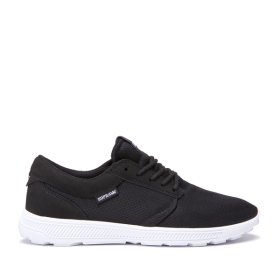 Mens Supra Low Top Shoes HAMMER RUN Black/White/white | AU-53626